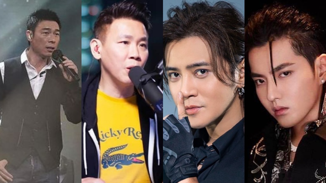 左起許志安、陶喆、羅志祥、吳亦凡。(圖/翻攝自陶喆、羅志祥、吳亦凡臉書臉書、andyhuichion IG)