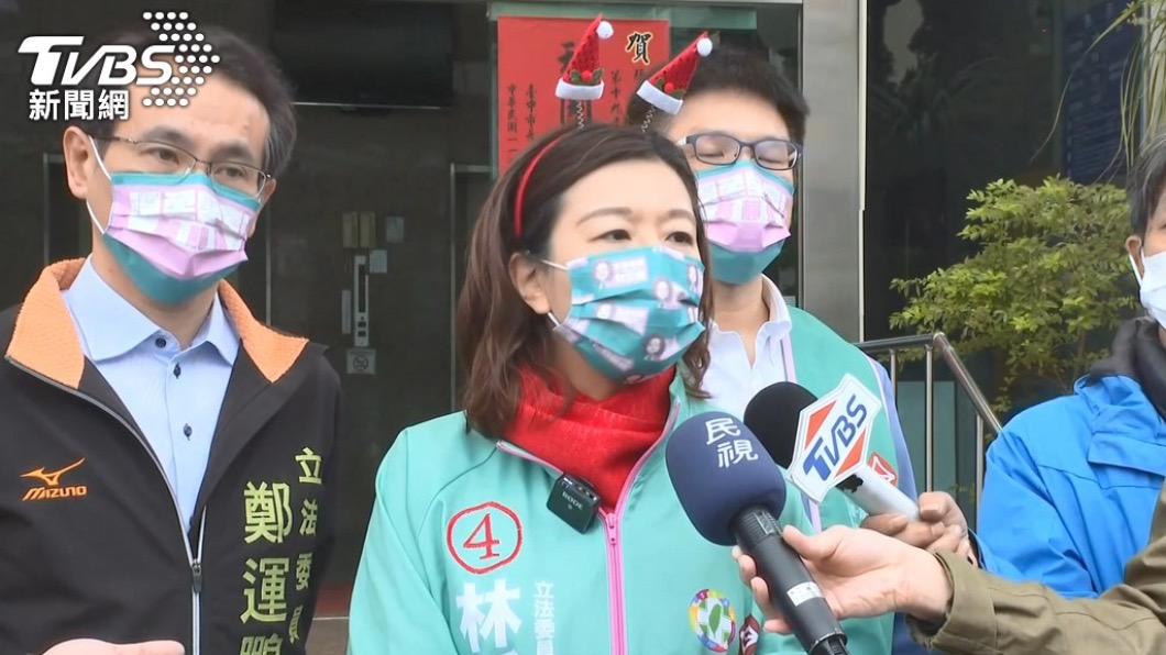 台中第二選區立委補選候選人林靜儀。(圖/TVBS資料畫面)