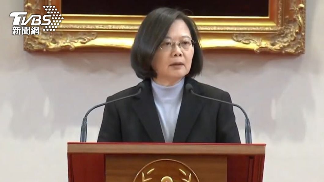 蔡英文的論文案受到各界關注。（圖／TVBS資料畫面）