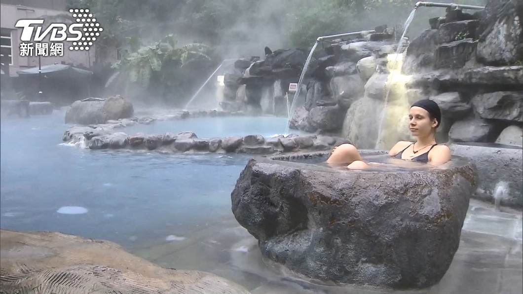 宜蘭鳩之澤溫泉。（圖／TVBS）
