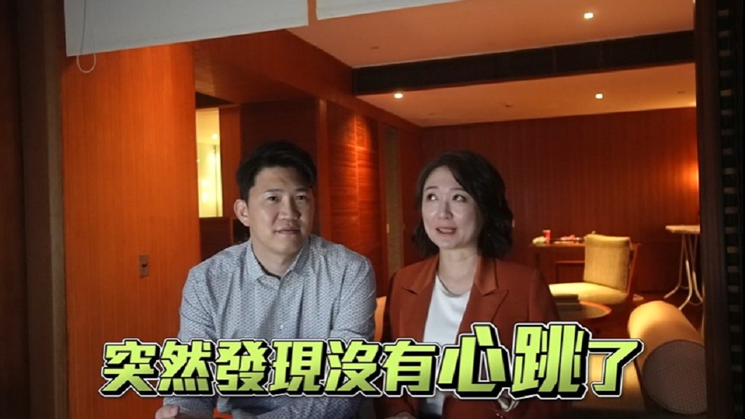 李美萱落淚回憶去年懷孕情況。(圖/翻攝自李美萱臉書)
