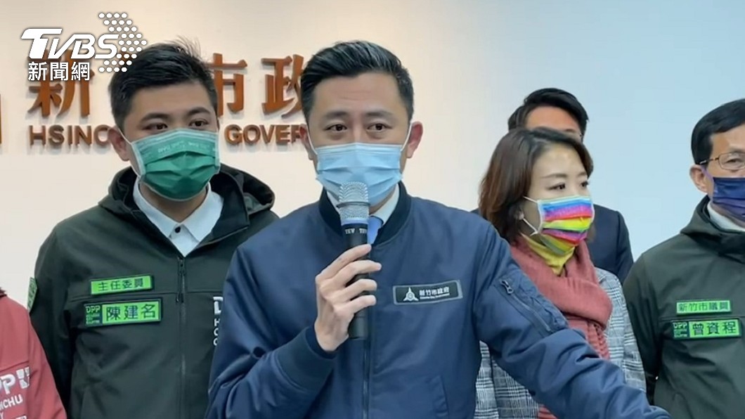 林智堅宣布不參選大新竹市長選舉。(圖/TVBS)