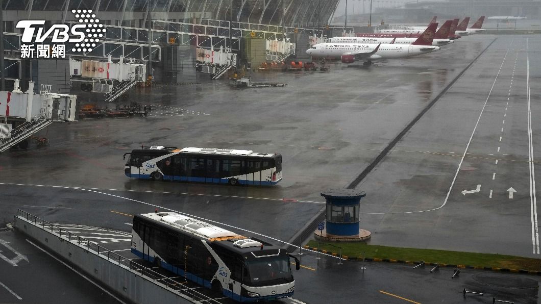 達美航空指浦東機場防疫新規將導致營運困難。（圖／達志影像美聯社）