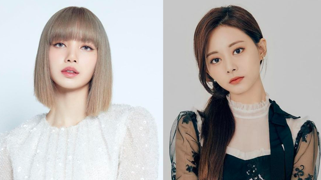 Lisa、子瑜分別居於排行第一、第七名。（圖／翻攝自Lisa、TWICE IG）