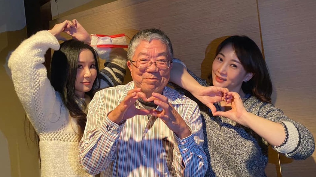 郁方與導演何東興、女星蕭薔開心聚會。(圖/翻攝自好門媳婦的秘密生活郁小方臉書)
