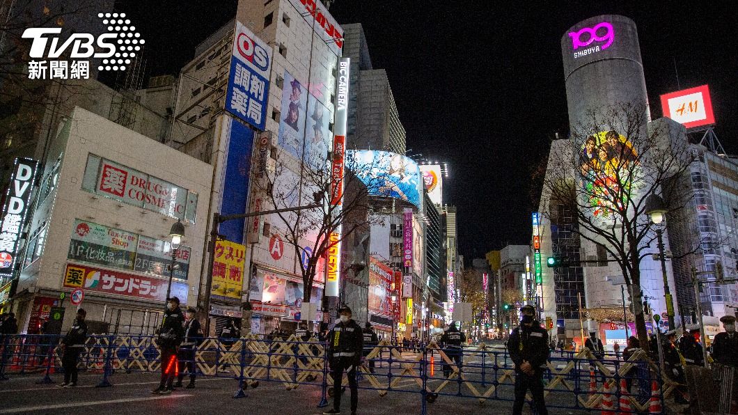 澀谷的跨年活動去年已經停辦，今年再度因疫情喊卡。（圖／達志影像美聯社）