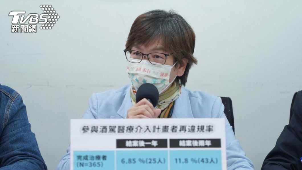 台灣民眾黨立院黨團今日舉行「宣戰別只做半套,科學治理解決酒駕問題」記者會。(圖/民眾黨提供)