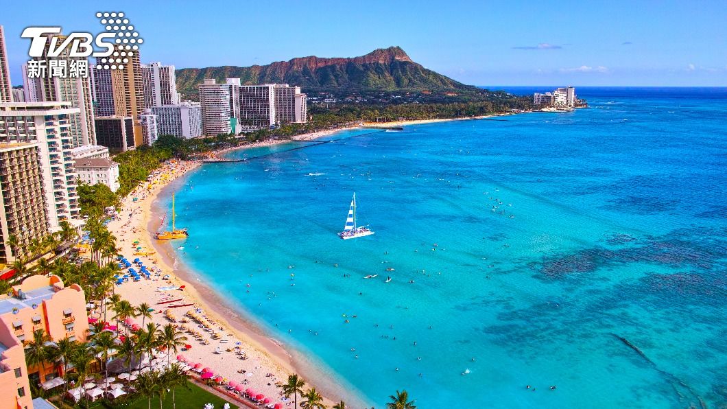 疫情重創夏威夷觀光業。（示意圖／shutterstock 達志影像）