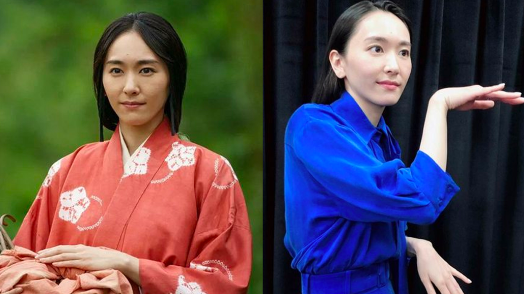 新垣結衣面容削瘦，自爆是因為戴牙套整牙。（圖／翻攝自微博）