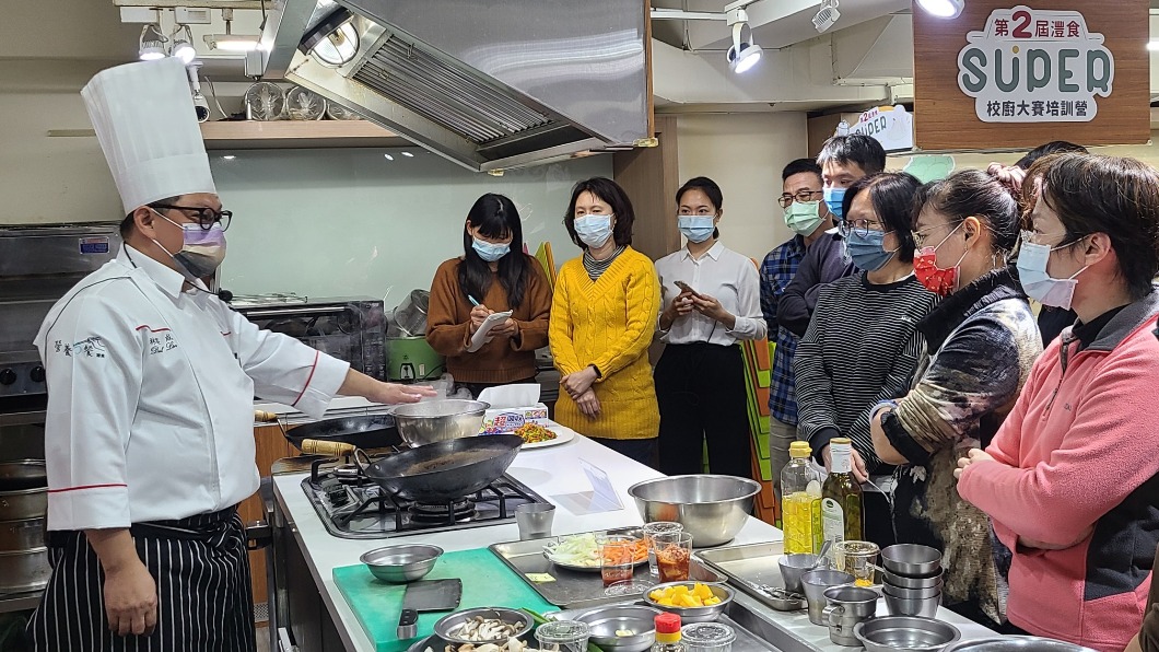 灃食校廚大賽培訓課程超精彩 讓營養午餐更好吃