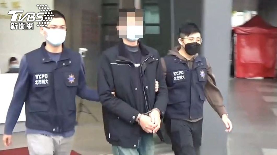 朱姓男子供稱是因為心情不佳才留言。(圖/TVBS)
