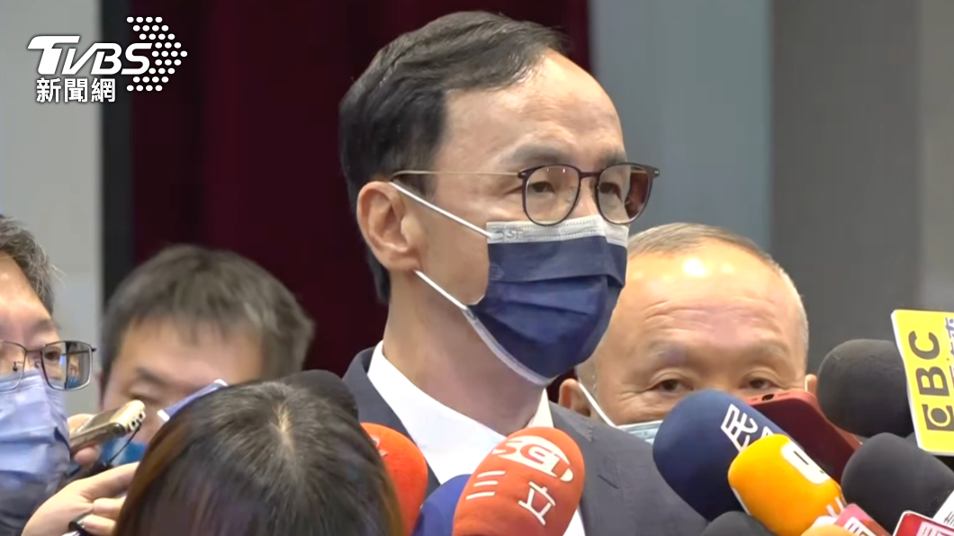 面對二連敗,外界將矛頭指向國民黨主席朱立倫。(圖/TVBS)