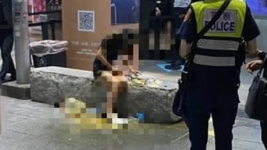 當時不少民眾經過均全程目睹。(圖/翻攝自爆料公社 臉書)