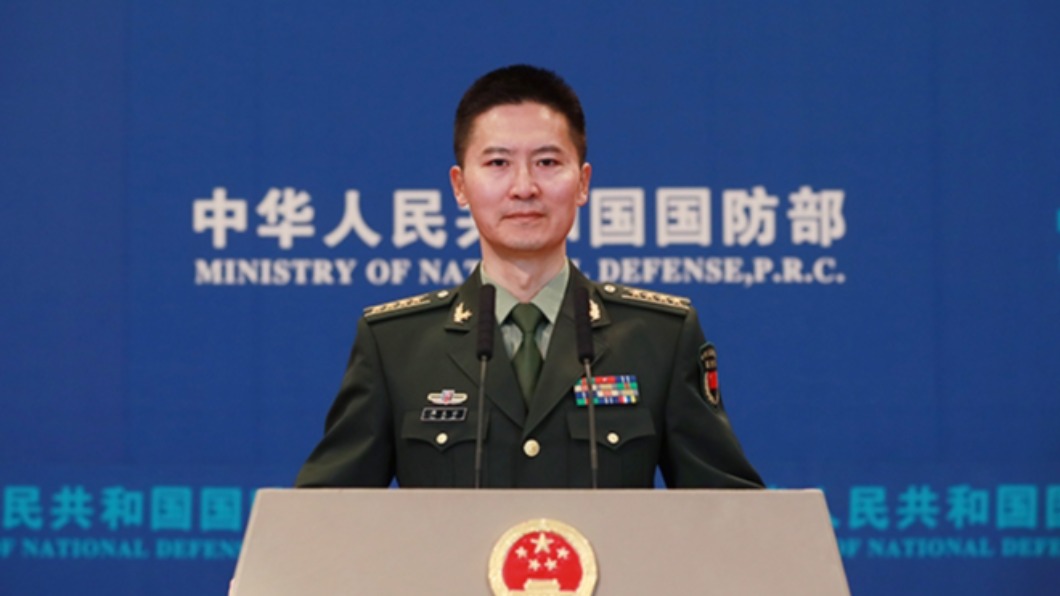 中國國防部發言人譚克非。（圖／翻攝自中國國防部官網）