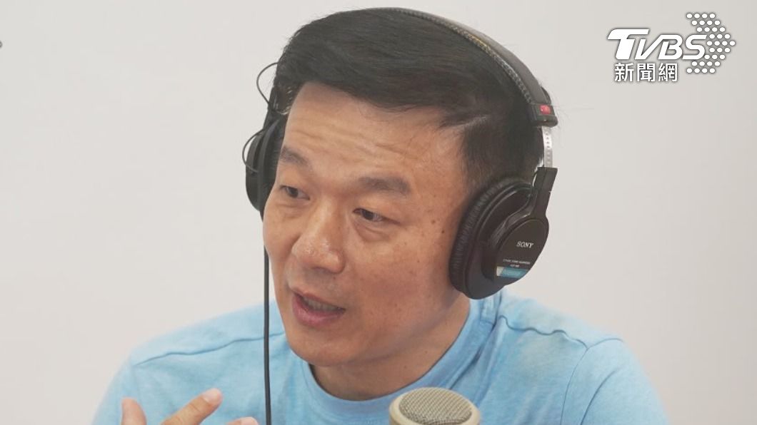 于北辰宣布退出國民黨。(圖/中央社)