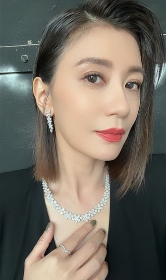 賈靜雯近日剛奪得金馬影后。（圖／翻攝自賈靜雯IG）