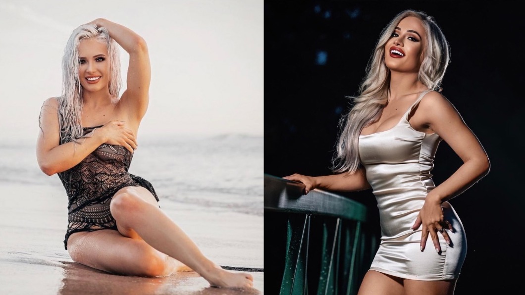 史嘉蕾現以出售火辣艷照賺取收入。(圖/翻攝自@realscarlettbordeaux Instagram)