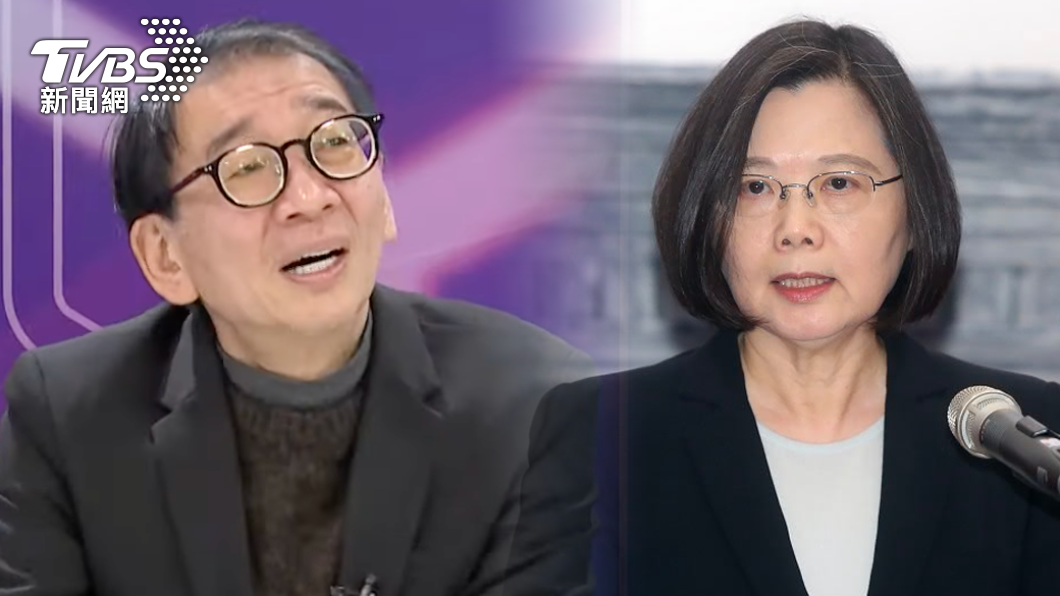 尚毅夫認為蔡英文論文門可能牽動下一任總統。（合成圖／TVBS資料畫面）