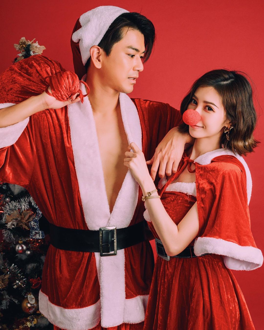 潘逸安、Vivian感情甜蜜。（圖／翻攝自Vivian Instagram）