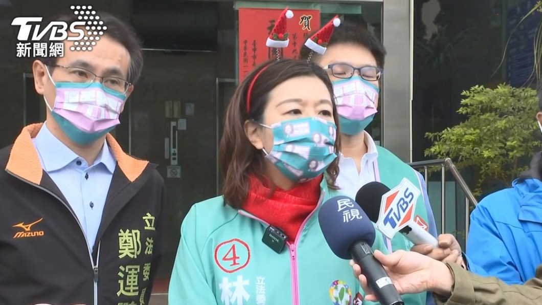 國民黨質疑民進黨補選立委候選人林靜儀,卻可提供海陸大餐與米其林肉圓。(圖/TVBS資料畫面)