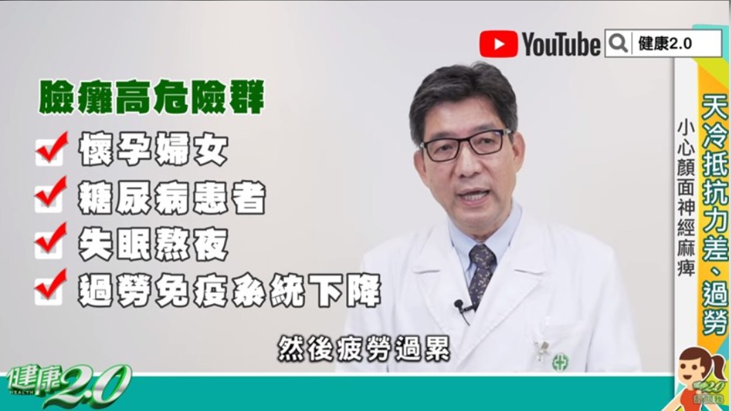 臉攤高危險族群。(圖/TVBS《健康2.0》)