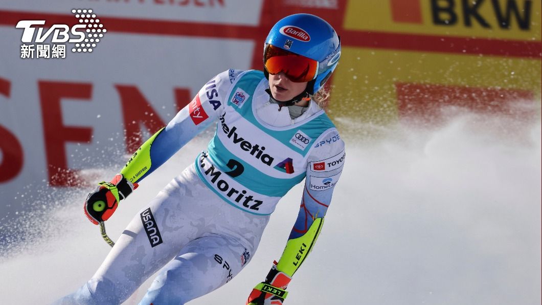 席弗琳（Mikaela Shiffrin）。（圖／達志影像美聯社）