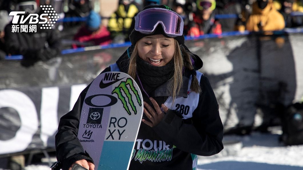 金善（Chloe Kim）。（圖／達志影像美聯社）