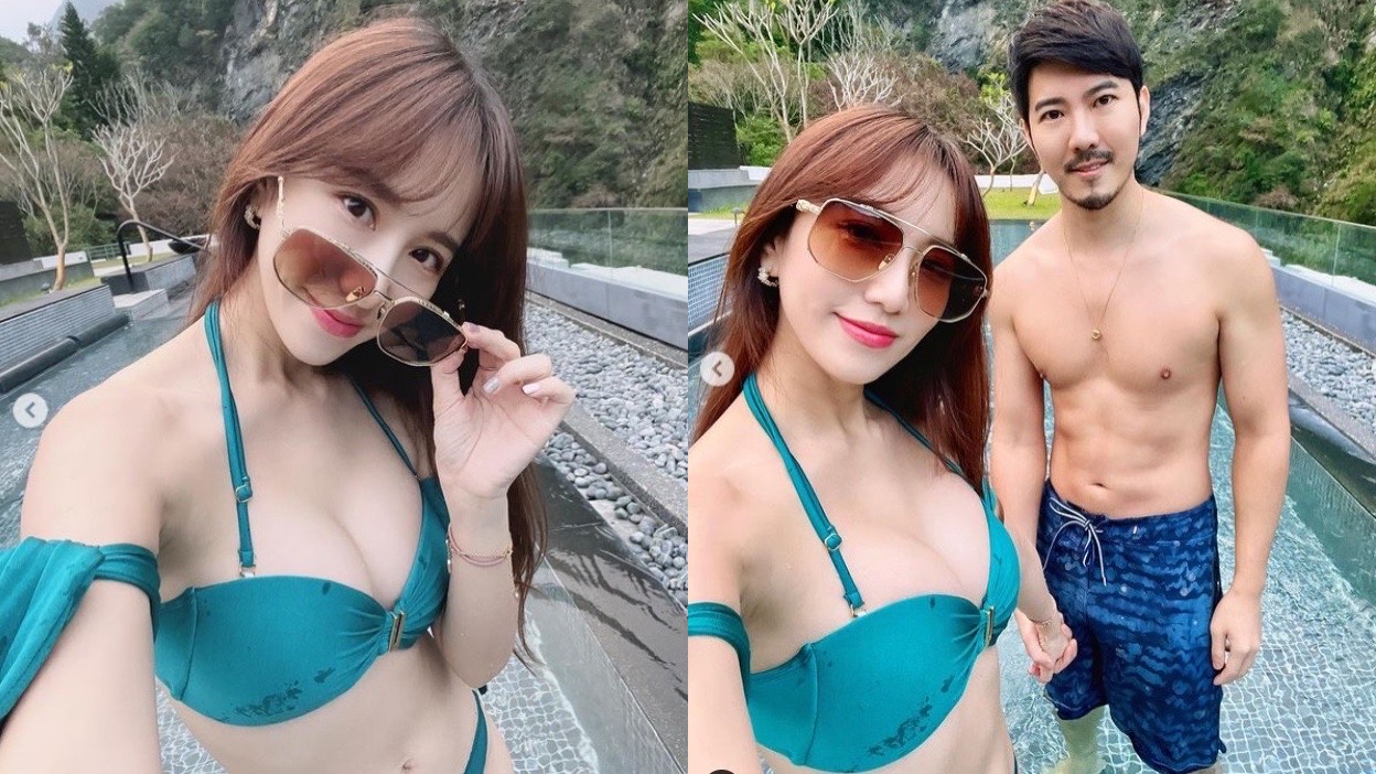 Apple和男友到花蓮玩曬出美照。（圖／翻攝自Apple IG）