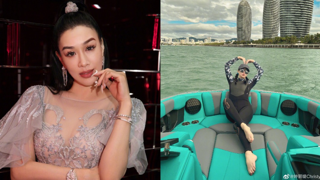 51歲美魔女虎背熊腰? 鍾麗緹辣穿「透視泳裝」拚了