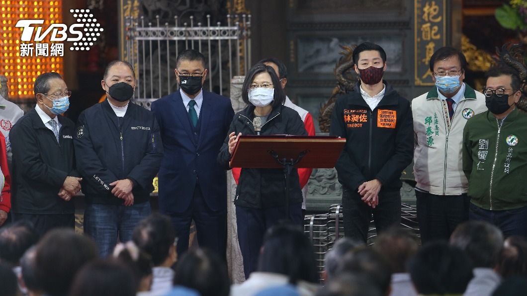 桃機案擴大　藍營批蔡英文站台林昶佐：只顧選情不顧疫情