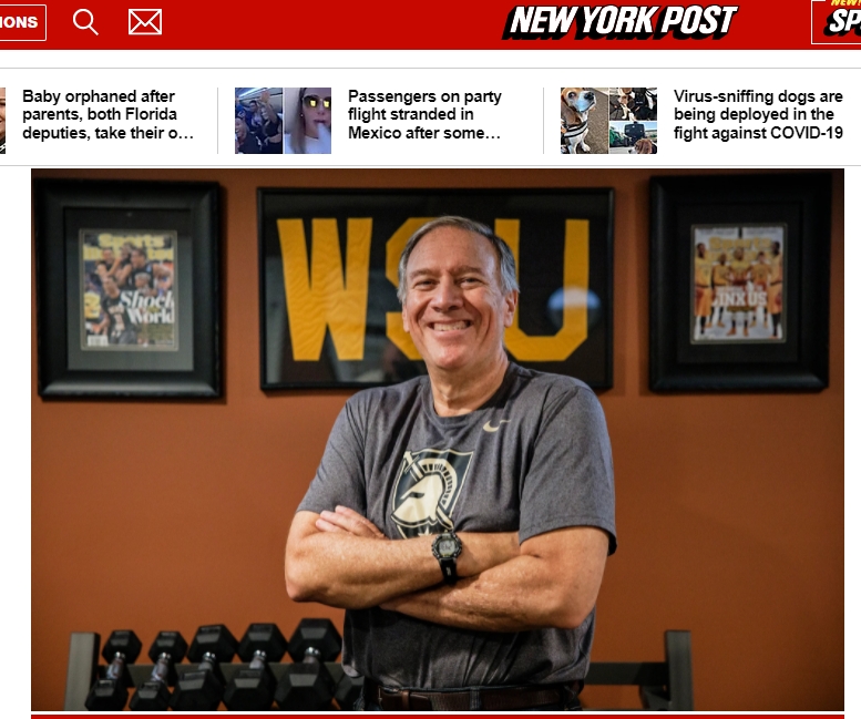 龐佩奧接受紐約郵報獨家專訪。(圖/翻攝自New York Post 官網)