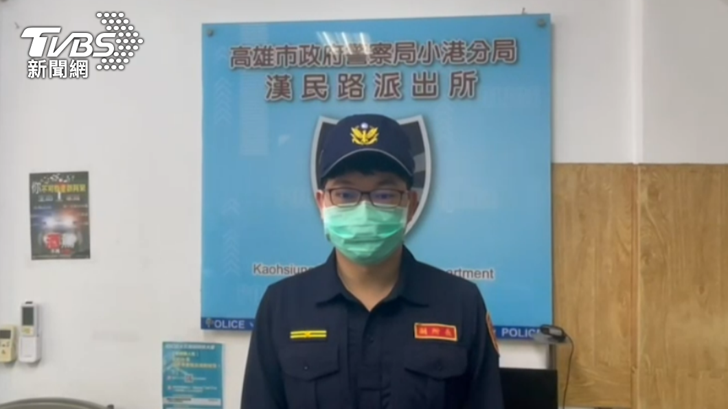 漢民派出所巡官兼副所長王學甫說明案情。(圖/警方提供)