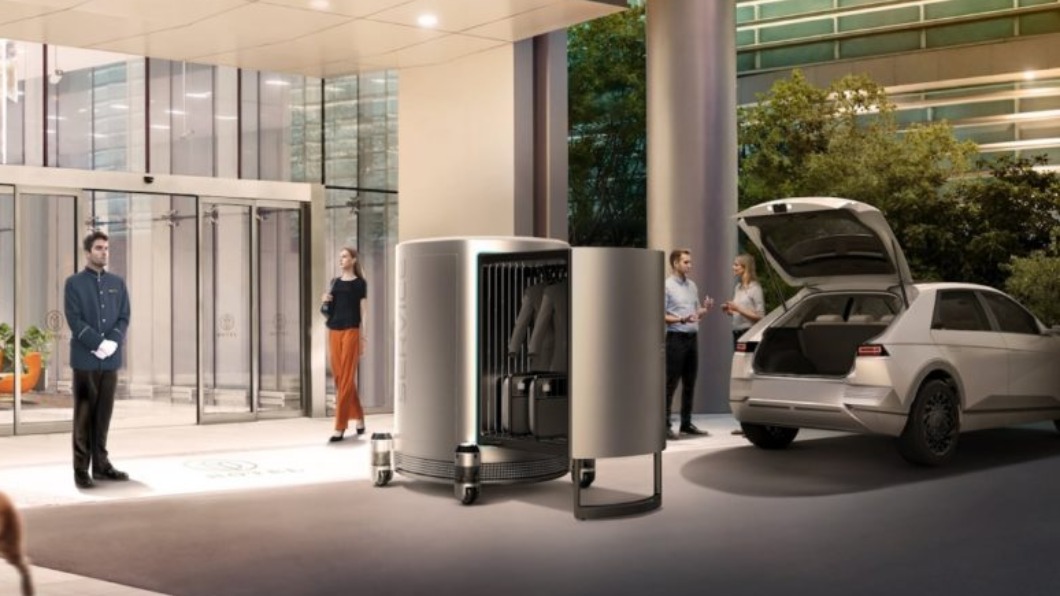 現代汽車展示機器人模組　開拓城市移動新可能