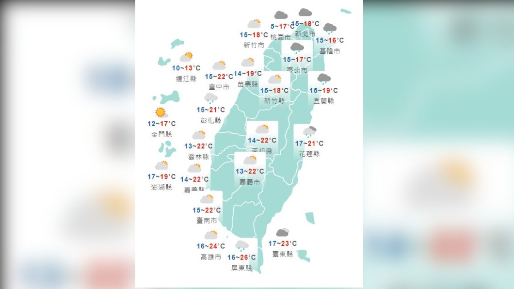 圖/中央氣象局