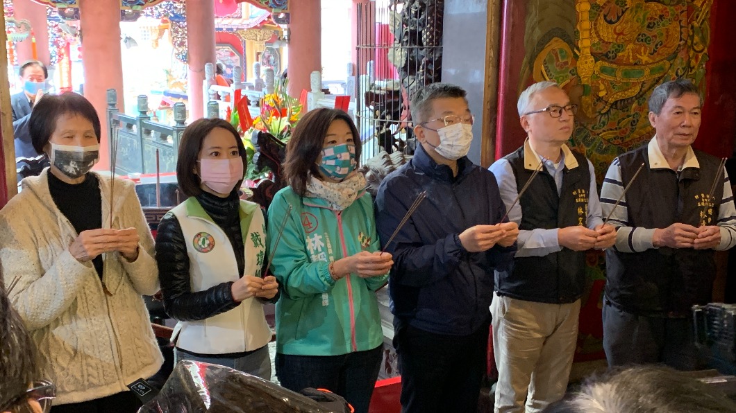 選戰最後倒數,綠營黨公職全力輔選林靜儀。(圖/林靜儀辦公室提供)