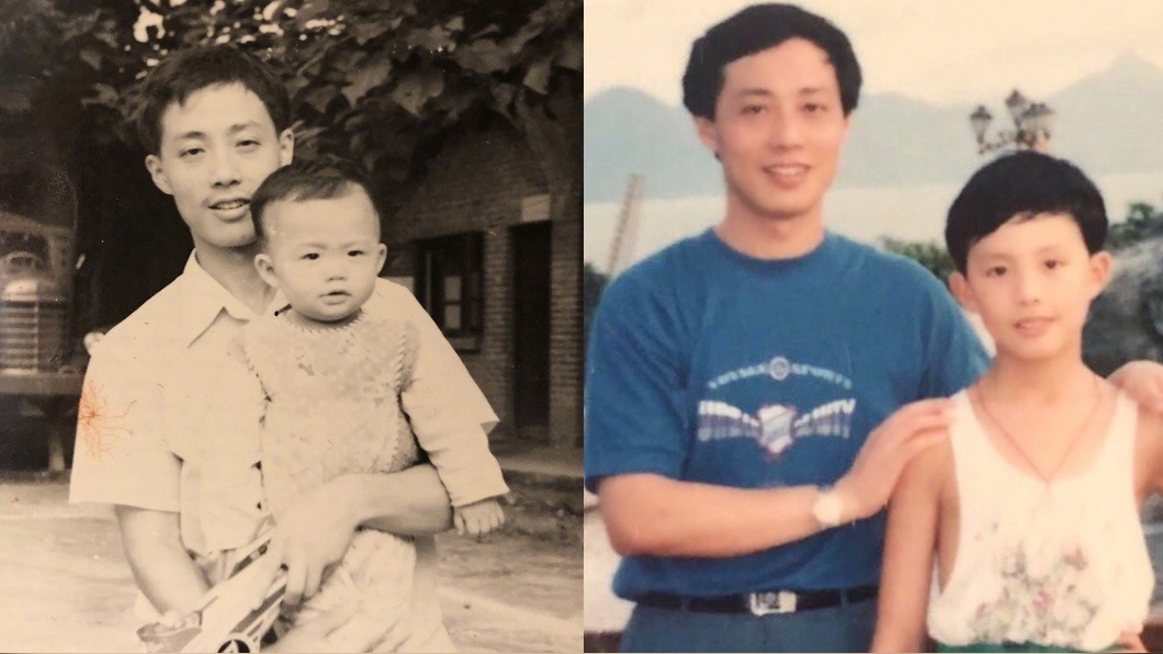 李雲迪曾曬出與父親李川同框的童年照。(圖/翻攝自李雲迪微博)