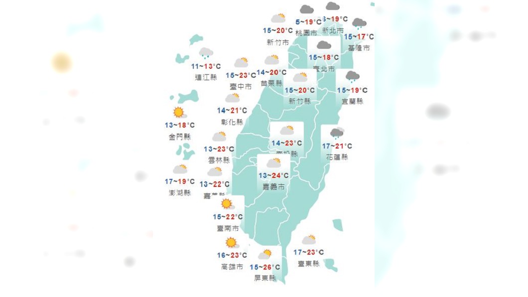 圖／中央氣象局