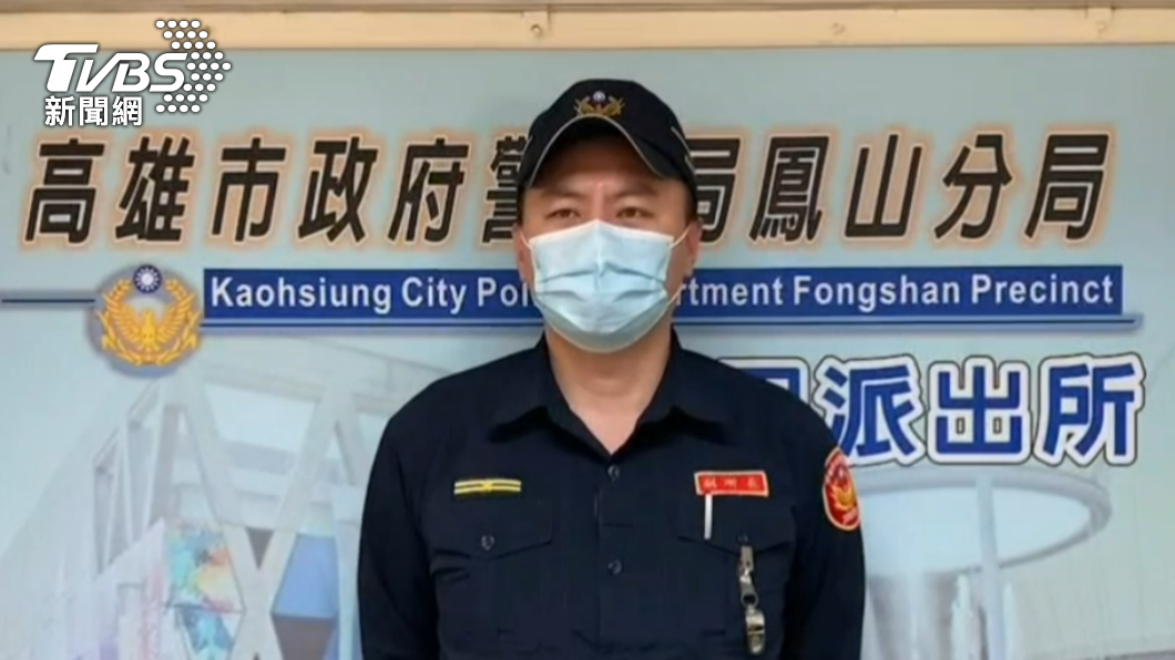 五甲所副所長吳建銘說明案情。（圖／警方提供）