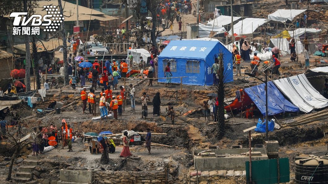 該地區去年3月也曾發生火警,造成15人不幸罹難。(圖/達志影像路透社)