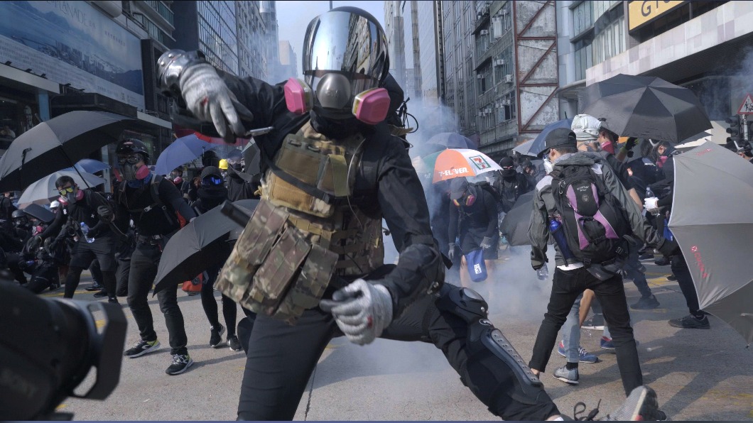 香港人因反對《逃犯條例修訂草案》走上街頭對抗獨裁統治。(圖/時代革命提供)