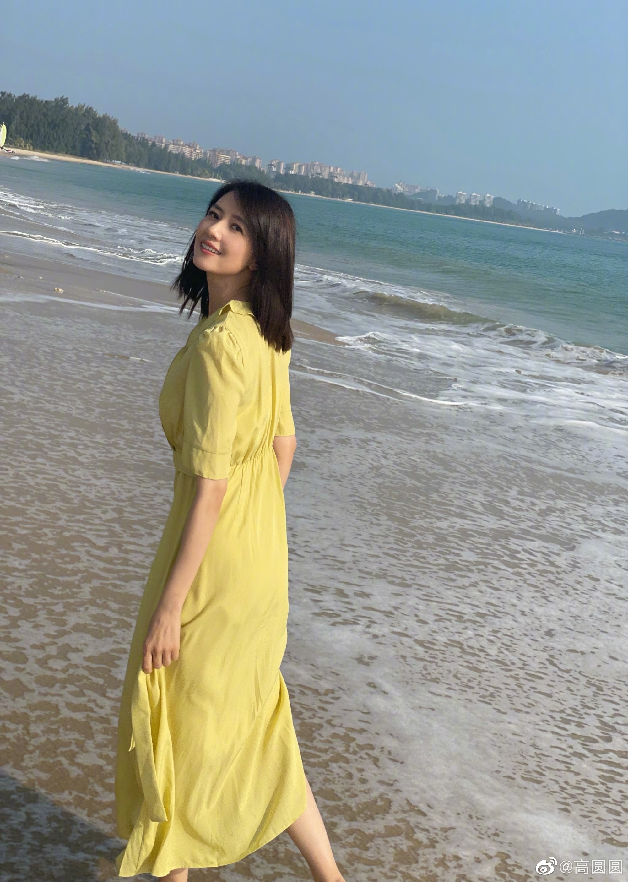 高圓圓婚後人氣不減。(圖/翻攝自高圓圓微博)
