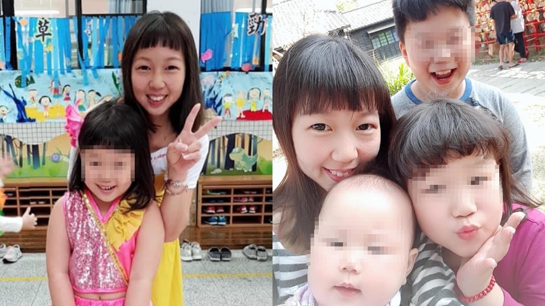 熊熊的表妹育有3寶,即將於今年6月滿35歲,外型看起來仍如同大學生。(圖/熊熊提供)