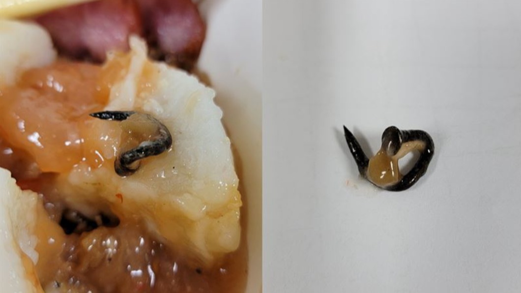 吃碗粿驚見「生鏽大鐵釘」!照片曝光網嚇:吃到直接往生