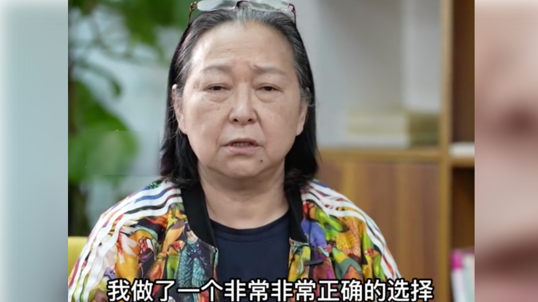 方芳認為她做了非常正確的選擇要大家效仿。（圖／翻攝自抖音）