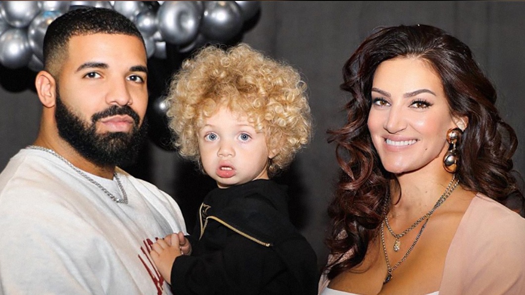 德瑞克與成人片女星 Sophie Brussaux育有一子。（圖／翻攝自Instagram @champagnepapi）