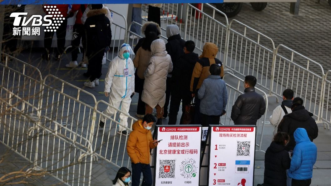 為阻斷疫情，陸許多地區紛紛設篩檢站。（圖／達志影像路透社）