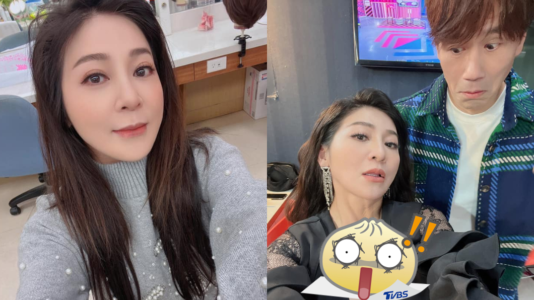 王彩樺穿太辣「53年巨胸倒出」　羅時豐斜眼狂瞄全被拍