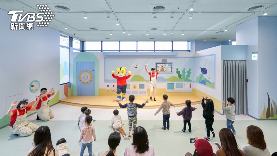 全台首家巧虎夢想樂園位於桃園高鐵站旁置地廣場。（圖／國泰飯店觀光事業提供）