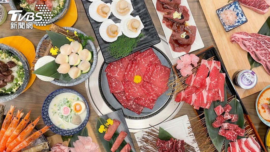 和牛控快看!馬辣開新燒肉店「夯下去」 灑金箔魚子醬豪氣