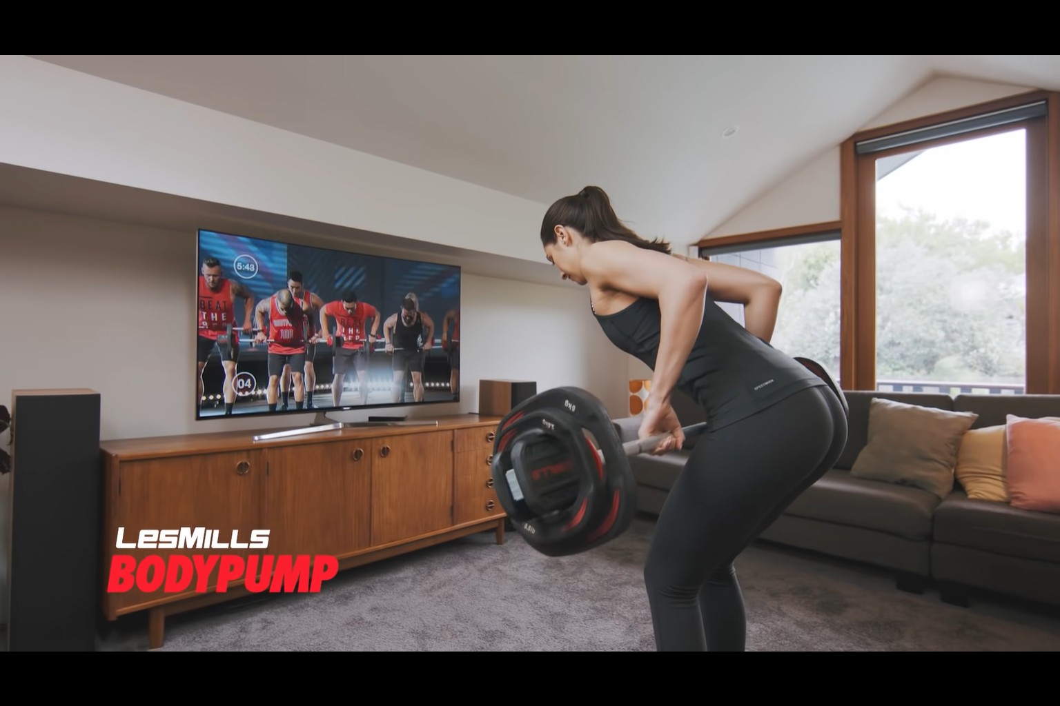 紐西蘭知名有氧課程品牌Les Mills也強打「Les Mills Plus」服務。（圖／翻攝Les Mills YouTube）